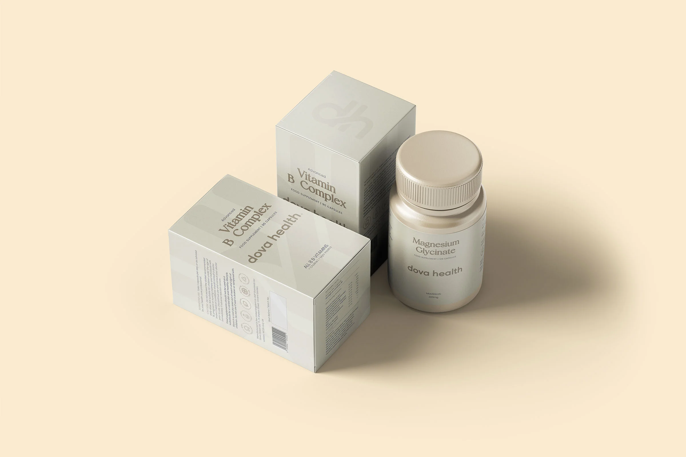 DovaHealth Branding & Packaging